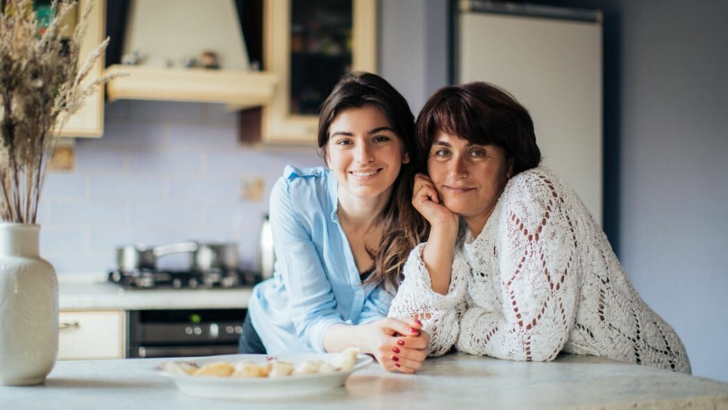 pappy mom and daughter