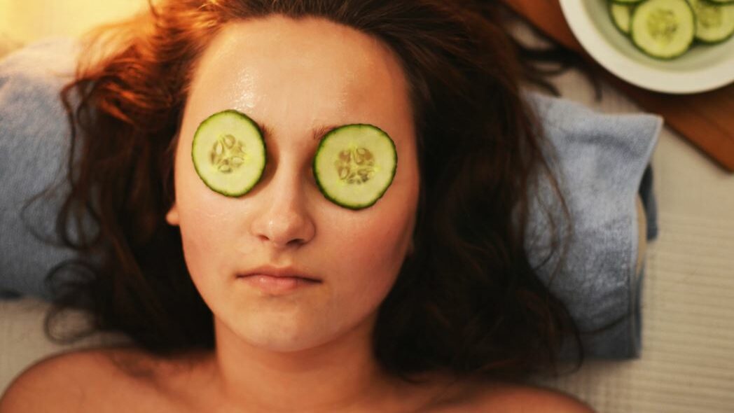 girl during massage