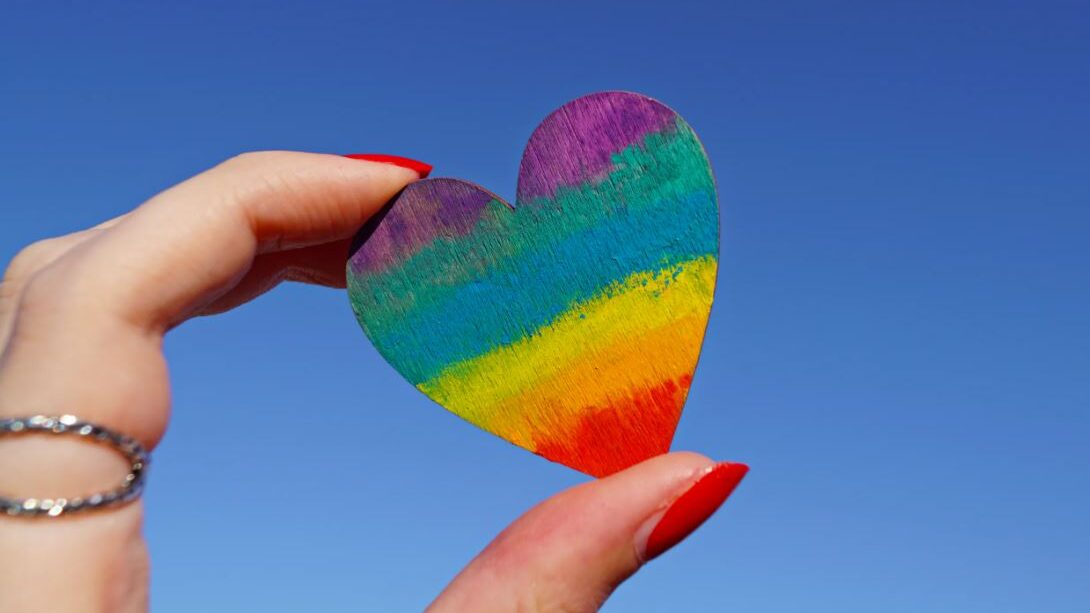 rainbow heart