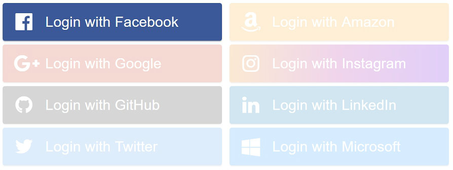 Facebook Login Button