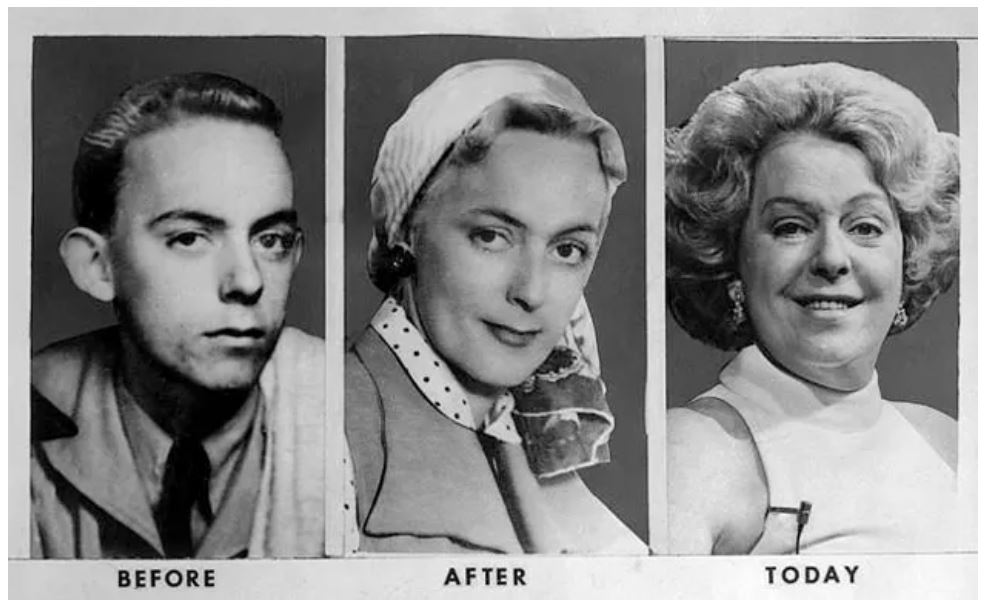 Christine Jorgensen before after