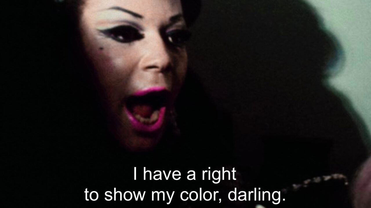 Crystal LaBeija in the movie "The Queen", 1968