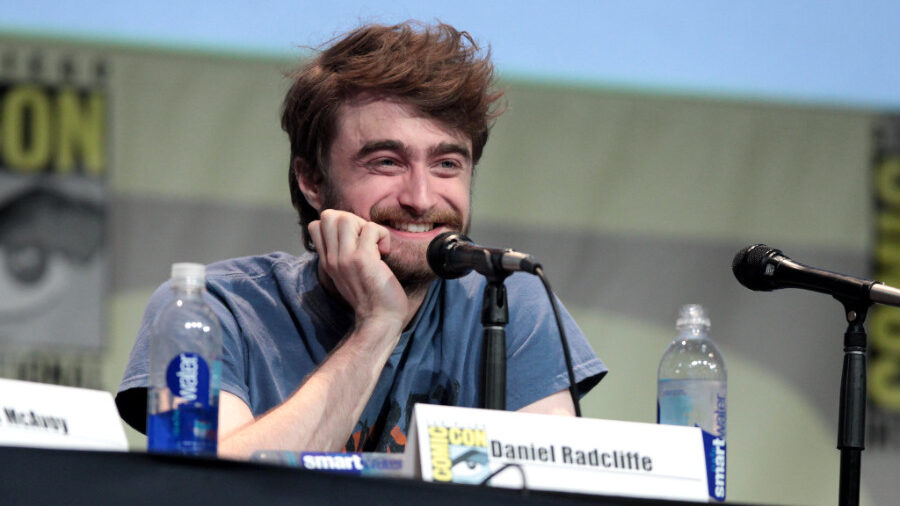 Daniel Radcliffe speaking at the 2015 San Diego Comic Con International