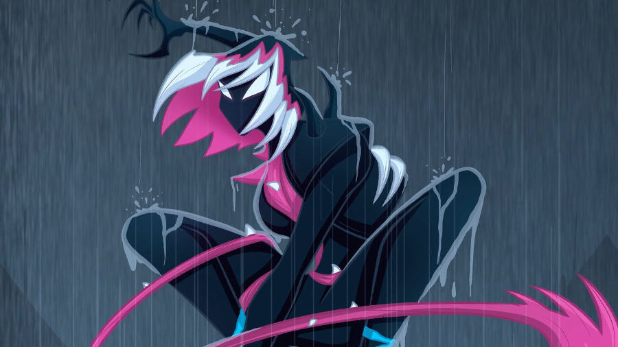 Arte creado por fans de Spider Gwen - MARVEL MONTH DAY 23 - VENOM