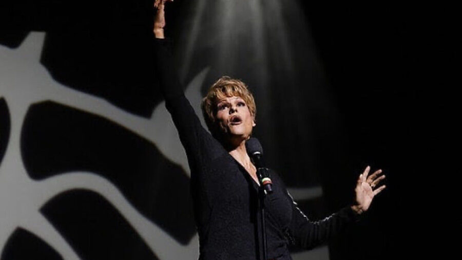 Alexandra Billings en la Facultad de Artes Dramáticas de la USC.