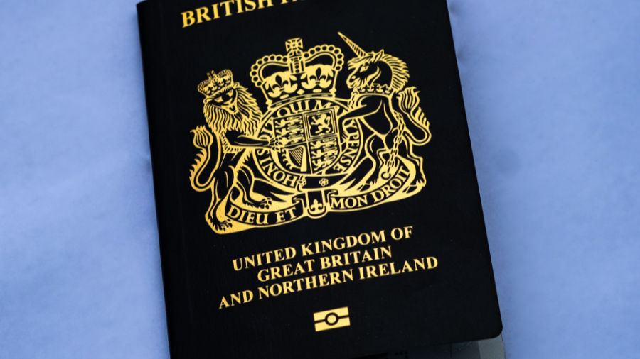 Passport Anglais
