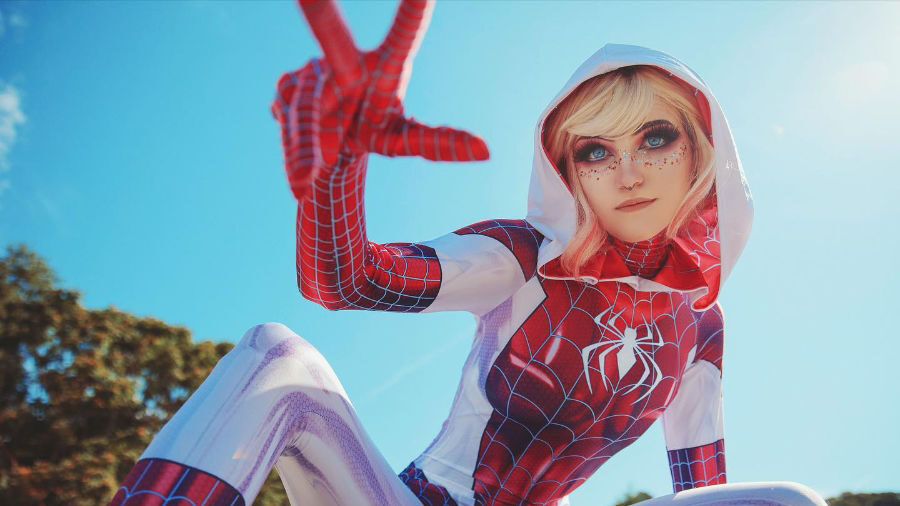 Cosplay de Spider Gwen